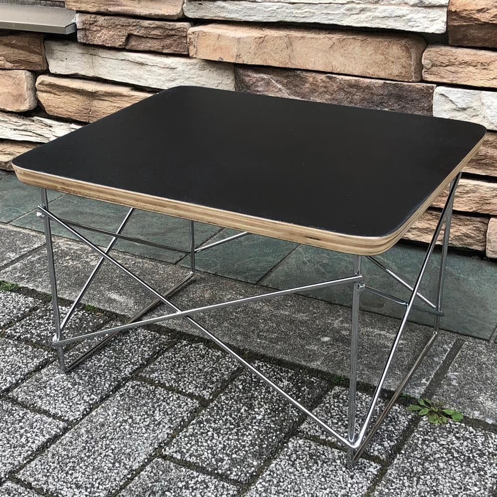 Amazon.co.jp: イームズ LTRテーブル ローテーブル LTRT Eames 机 黒銀